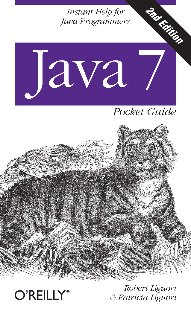 Java 7 Pocket Guide