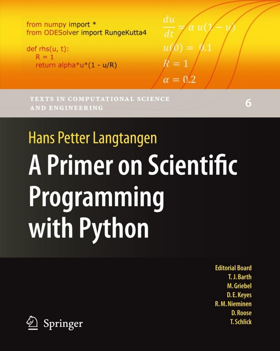 A Primer on Scientific Programming with Python (2009)