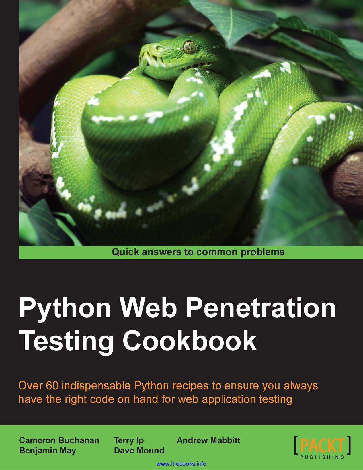 Python Web Penetration Testing Cookbook